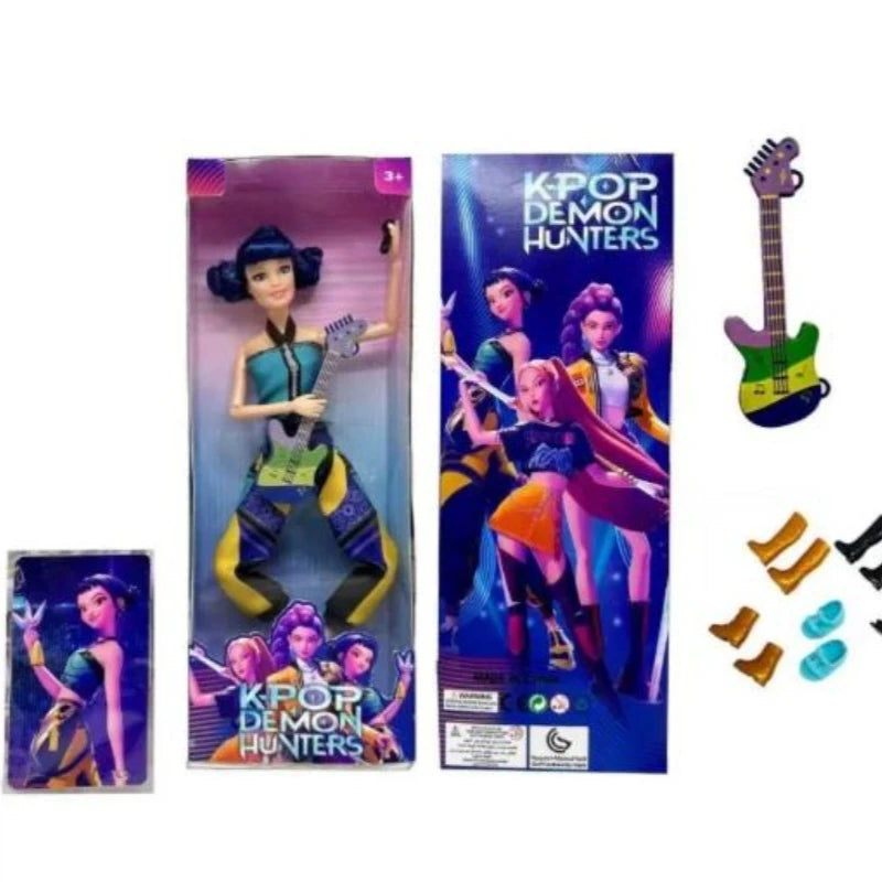 Live-Action Kpop Demon Hunter Figurine Toy Set