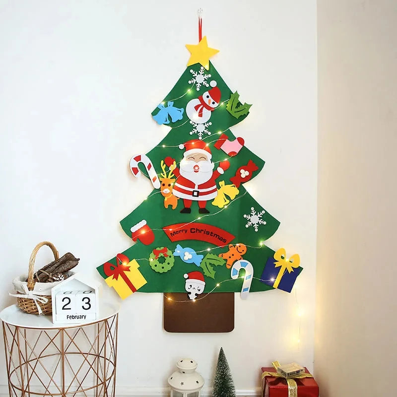 DIY Busy Board Montessori Wall Christmas Tree for Children - Gracey Olivia Boutique