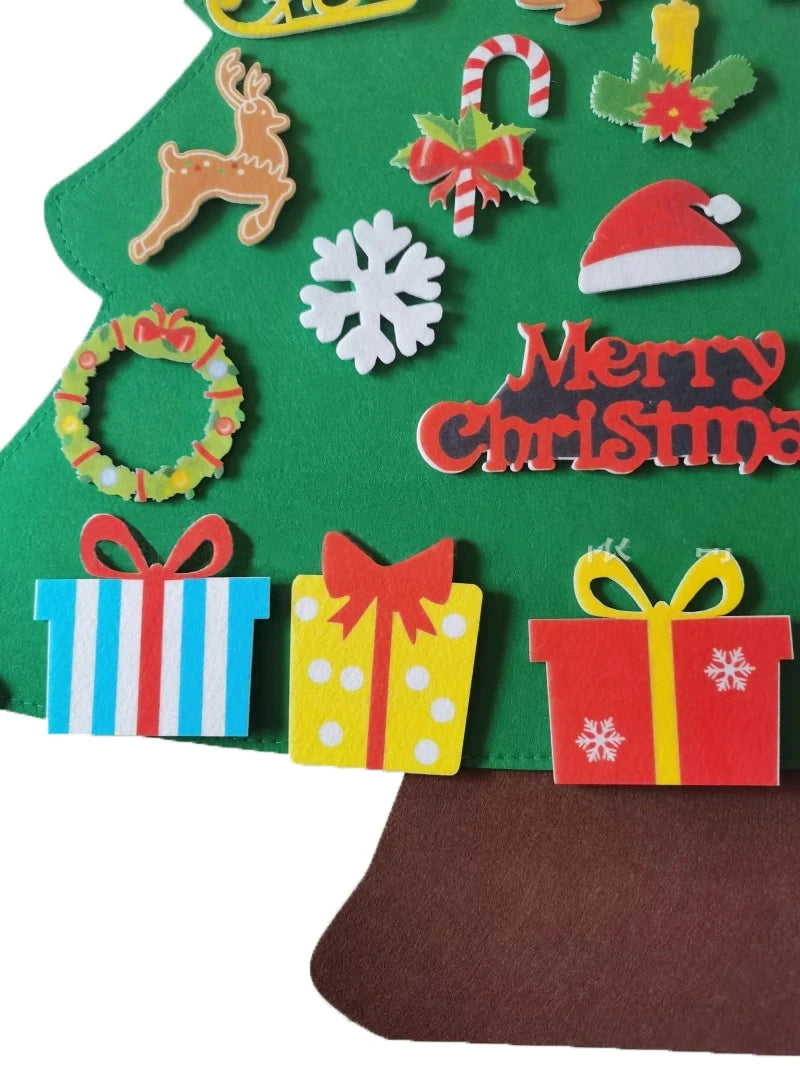 DIY Busy Board Montessori Wall Christmas Tree for Children - Gracey Olivia Boutique