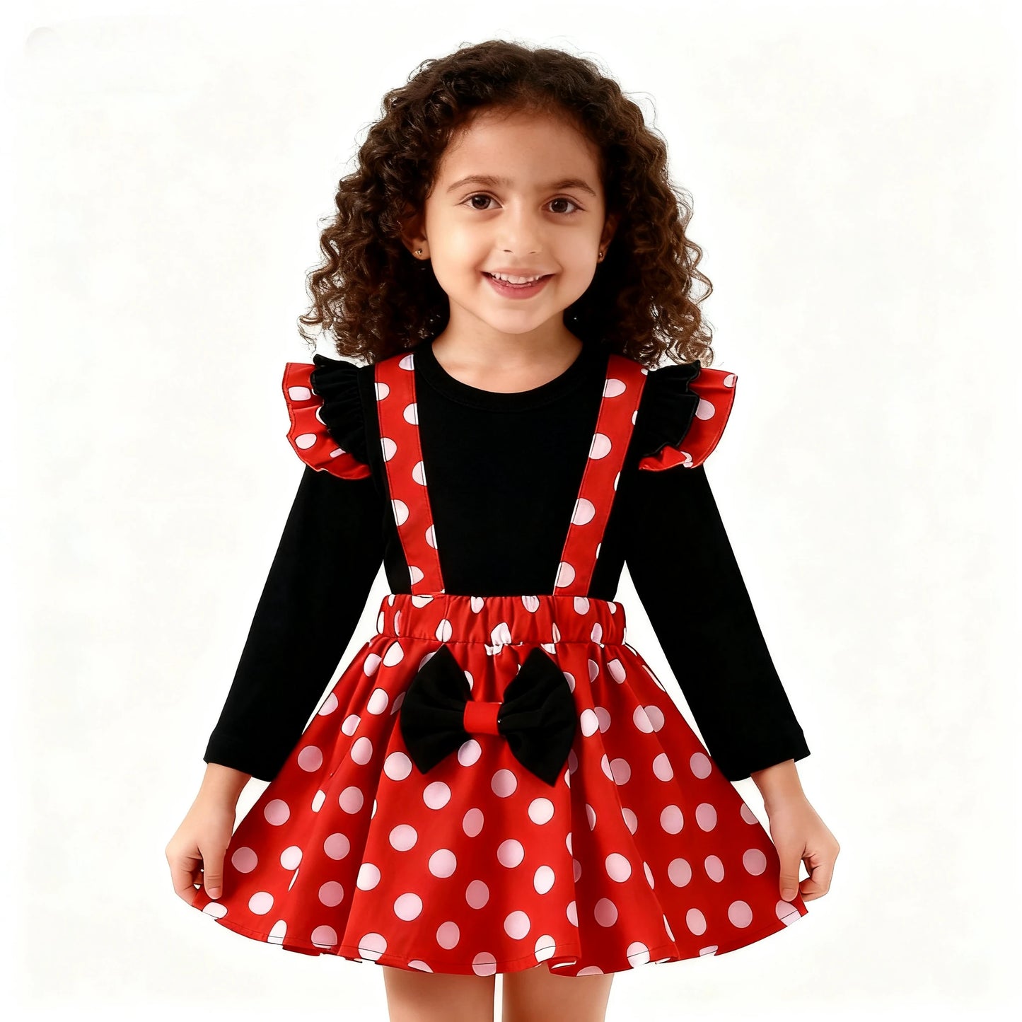 Summer Minnie Cosplay Skirt Dress with Headband - Gracey Olivia Boutique