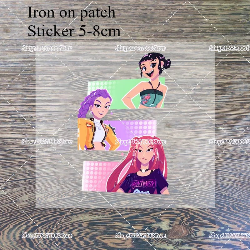 K-pop Demon Hunters Letter A-Z Knit Hat