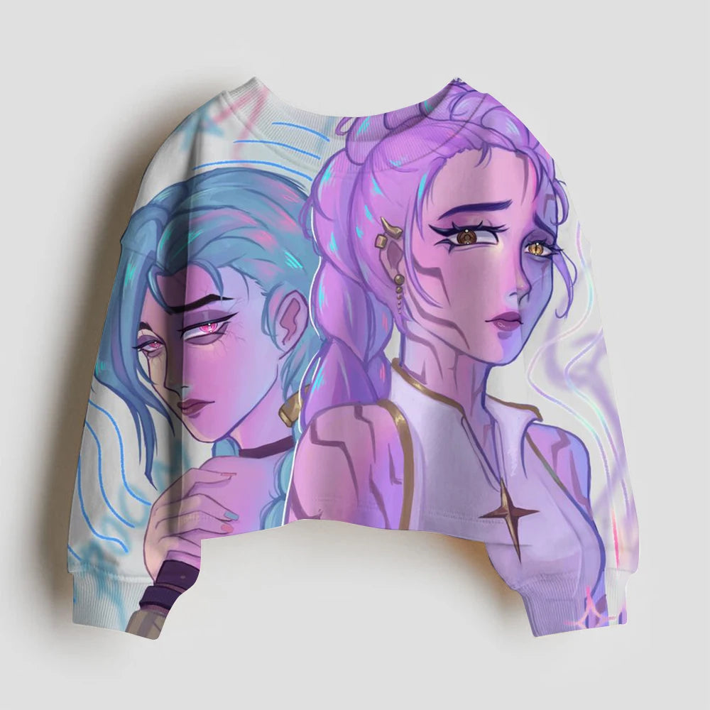 Long Sleeves Anime Hunter Kids Sweatshirt