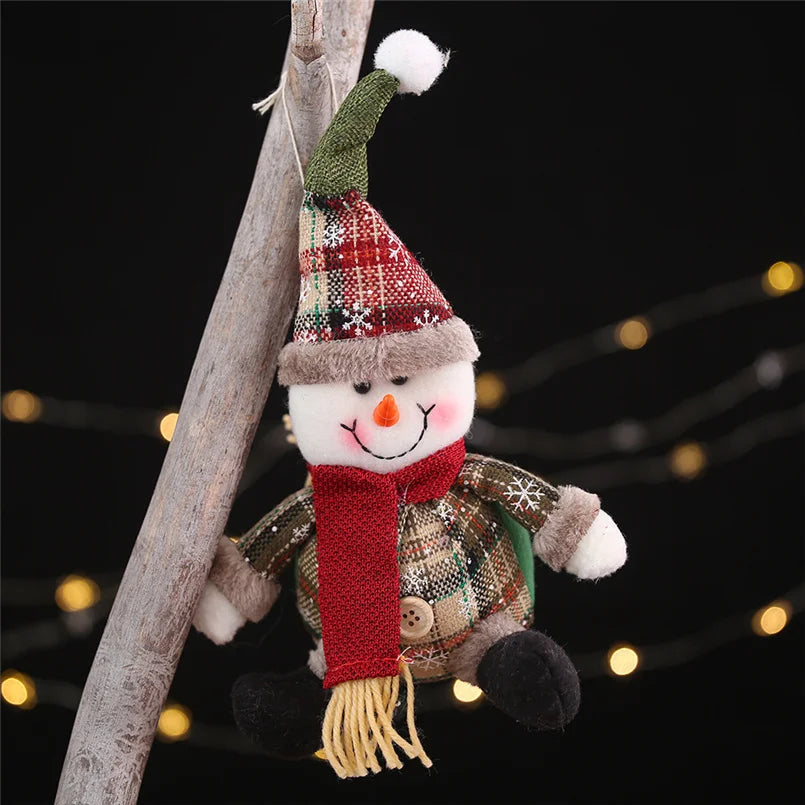 Reindeer Snowman Christmas Standing Doll - Gracey Olivia Boutique