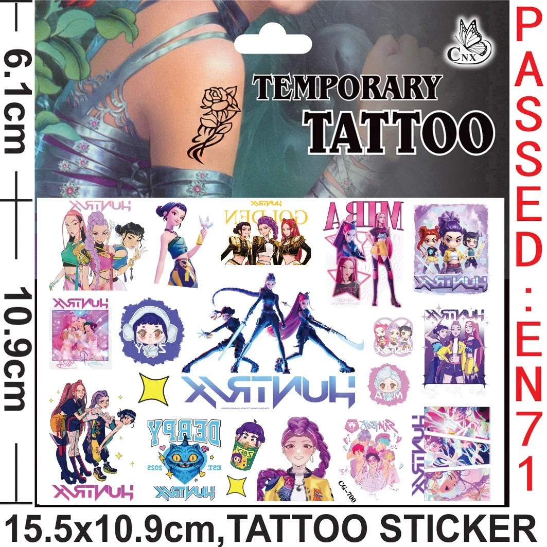 Multifunctional Kpop Demon Hunter Balloons & Cake Topper