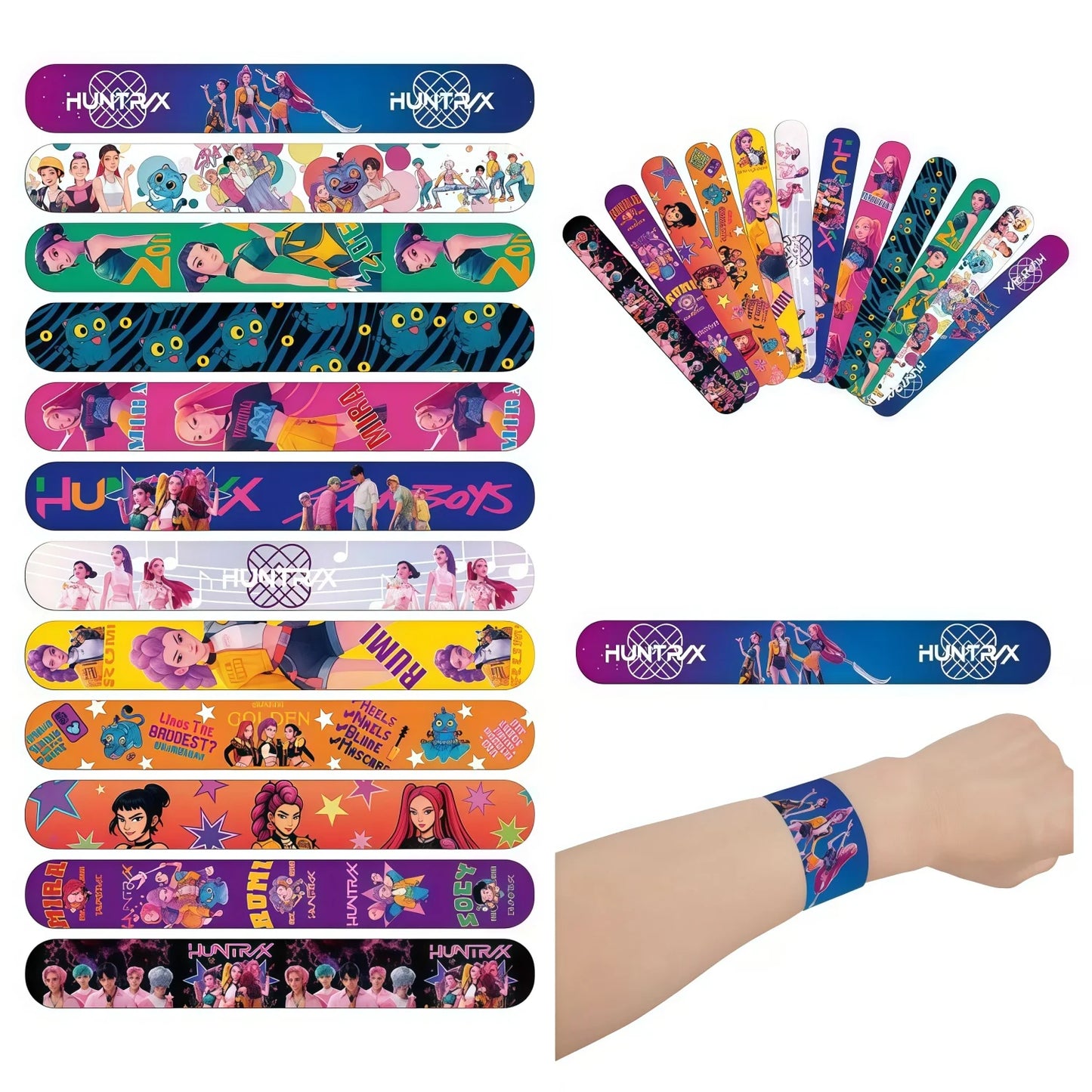 Multifunctional Kpop Demon Hunter Balloons & Cake Topper