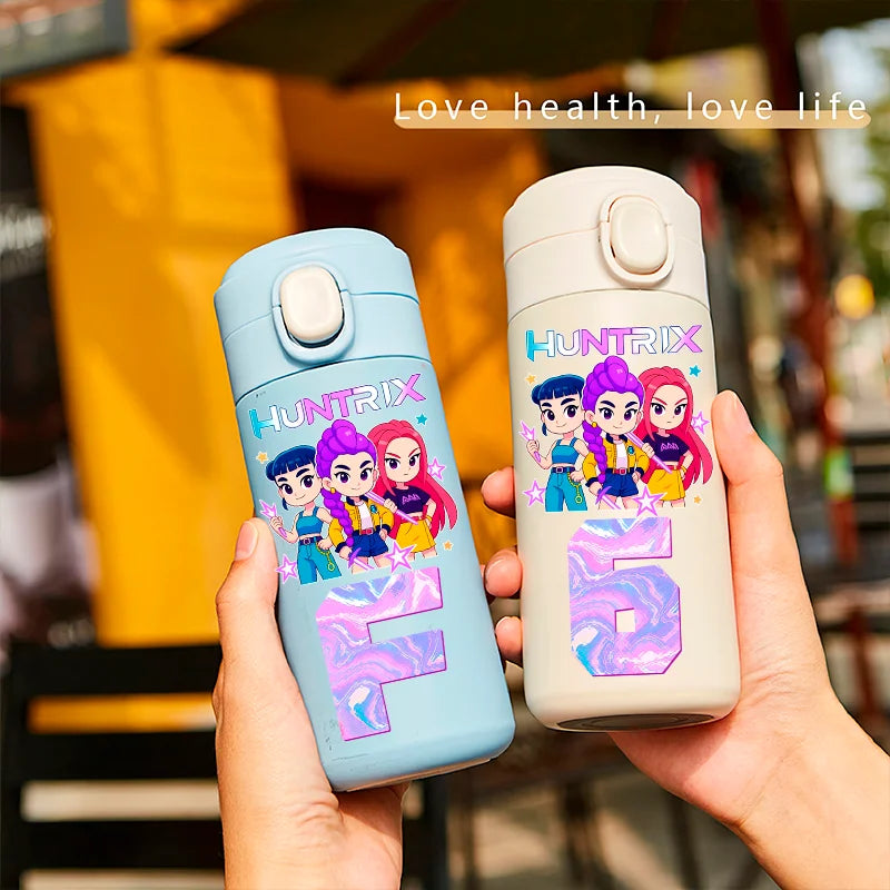 Portable K-POP Demon Huntrxx Water Bottle