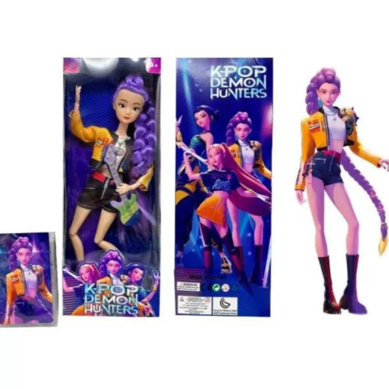 Live-Action Kpop Demon Hunter Figurine Toy Set