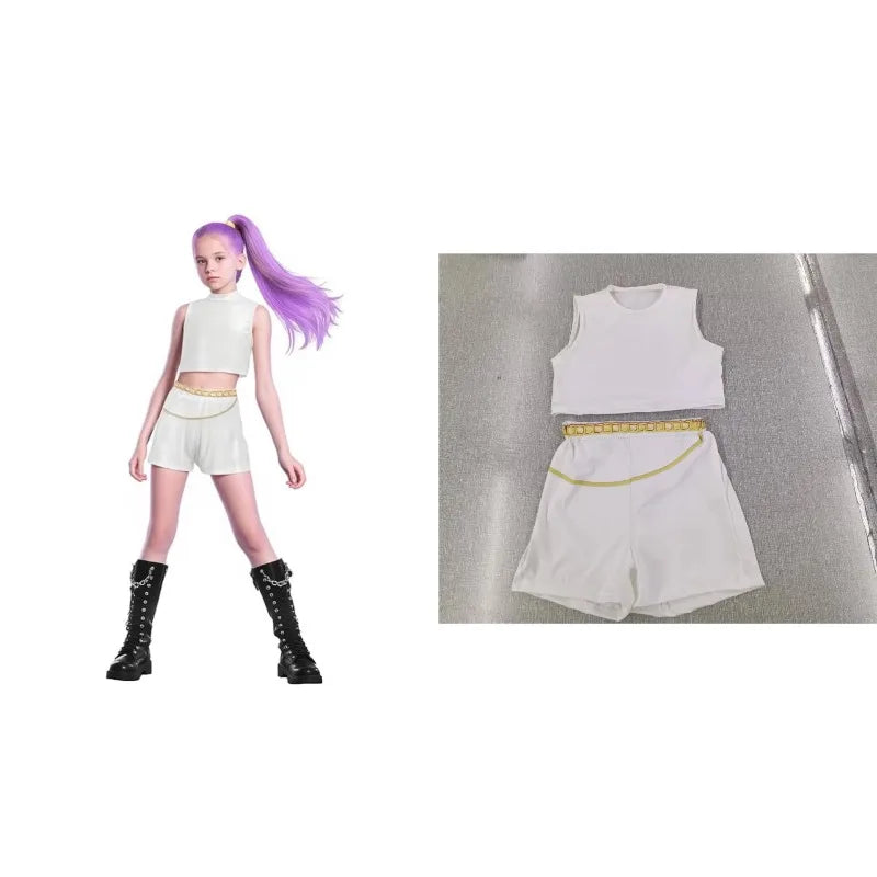 Kids Demon Hunters Cosplay Costume for Halloween