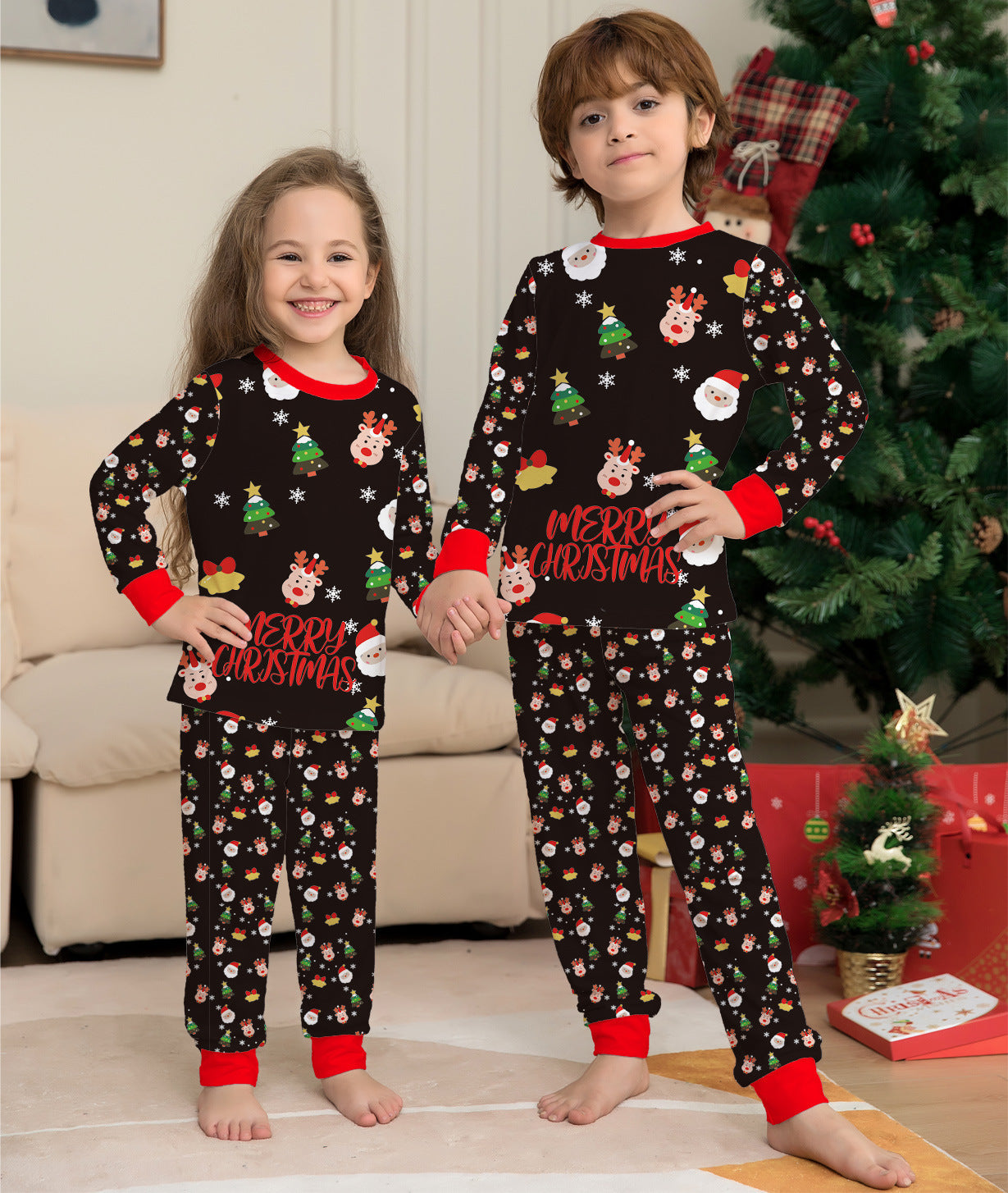 Christmas Matching Sleepwear Pajamas Set
